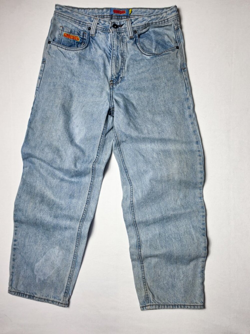 Size 30 Empyre baggy light wash skater jeans Y2K Loose Fit Denim
